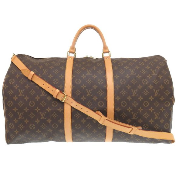 LOUIS VUITTON Brown Monogram Boston Bag - Picture 1 of 10